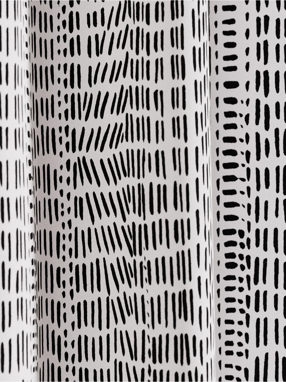 2 West Elm Cotton Canvas Bomu Curtains